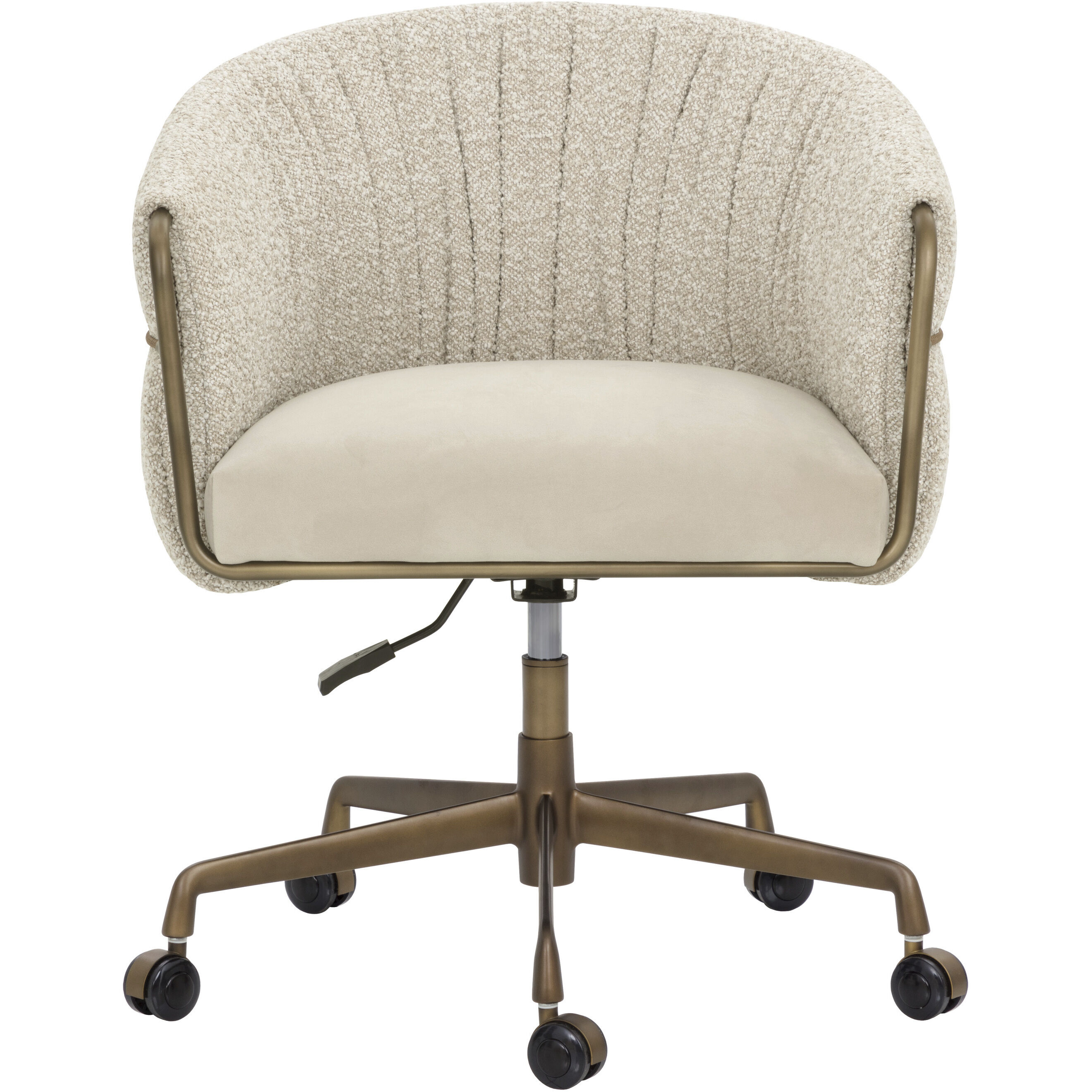 Olma Meg Taupe / Santa Cruz Oatmeal Office Chair